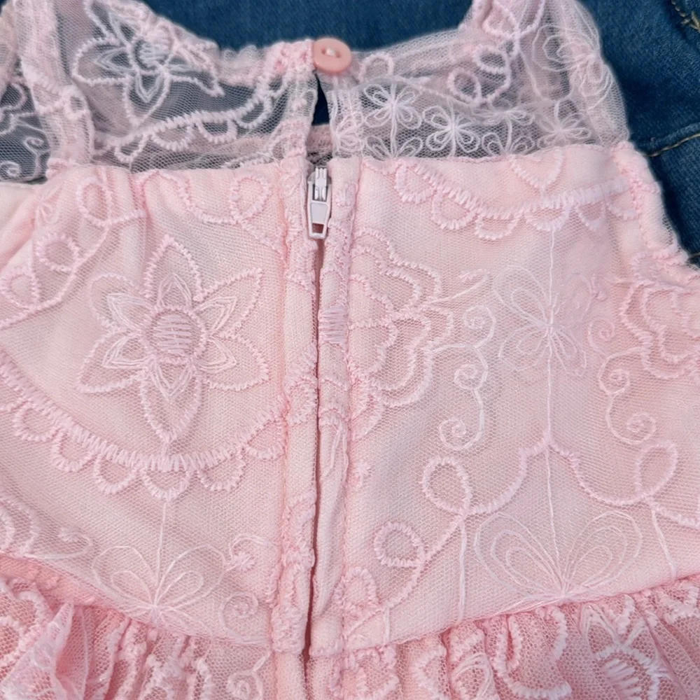 Rare Editions 2 Piece Vest & Dress. Size 3T